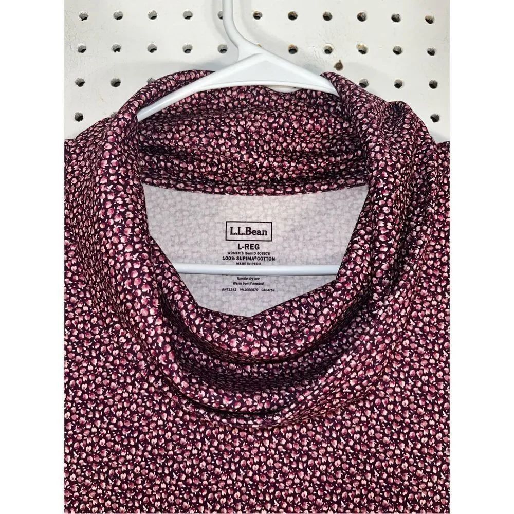 L.L Bean turtle neck shirt - Picture 3 of 4